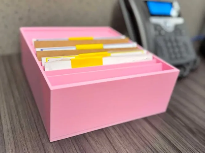 Ticket organizer for drawer 