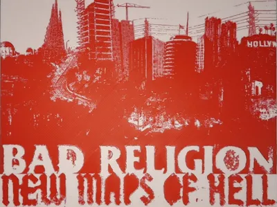 Bad Religion New Maps of Hell Album Art Hueforge