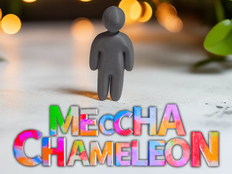 Meccha Chameleon Figur