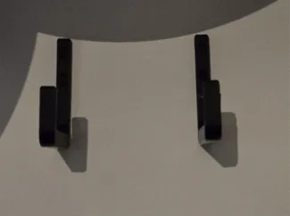 Ladder wall mount
