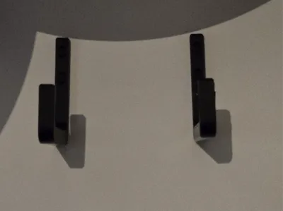Ladder wall mount