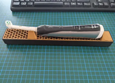 Gridfinity electric Toothbrush Tray