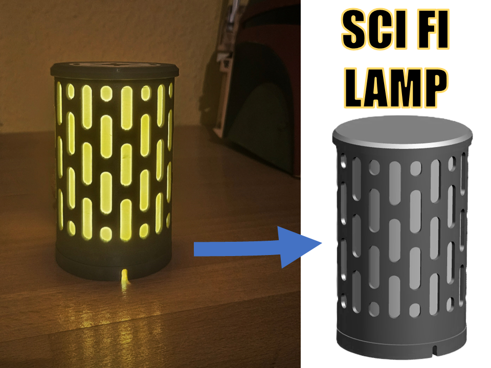 Sci Fi inspired 001 Lamp