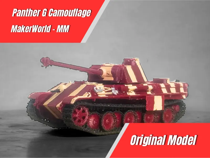 1/72 Panther G Camouflage