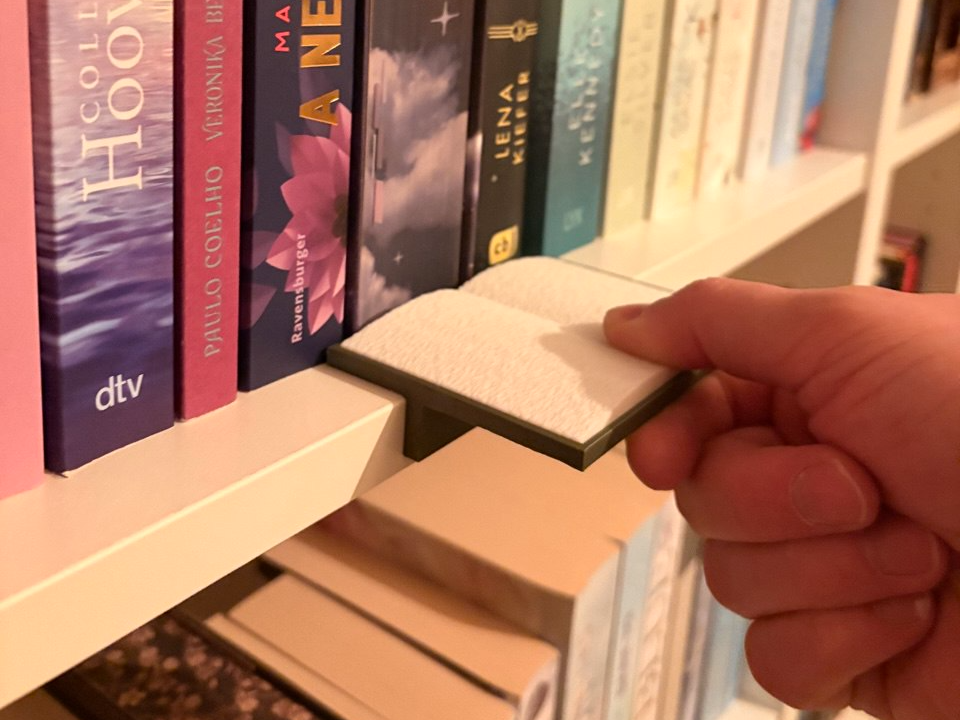 Bücher-Ausrichtungshilfe