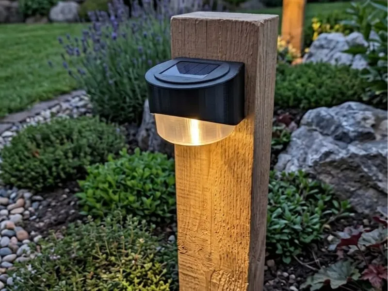 Luminária Solar Para Jardim
