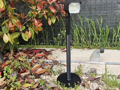 LOTMOS solar spotlight extensions with base