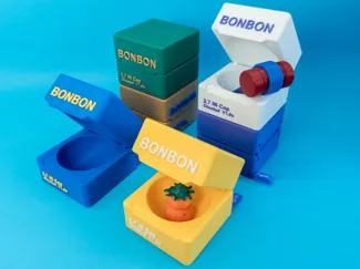 BONBON 2.7 Inch Capsule Content Checker