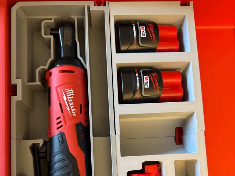 M12 3/8 Ratchet Packout Organizer
