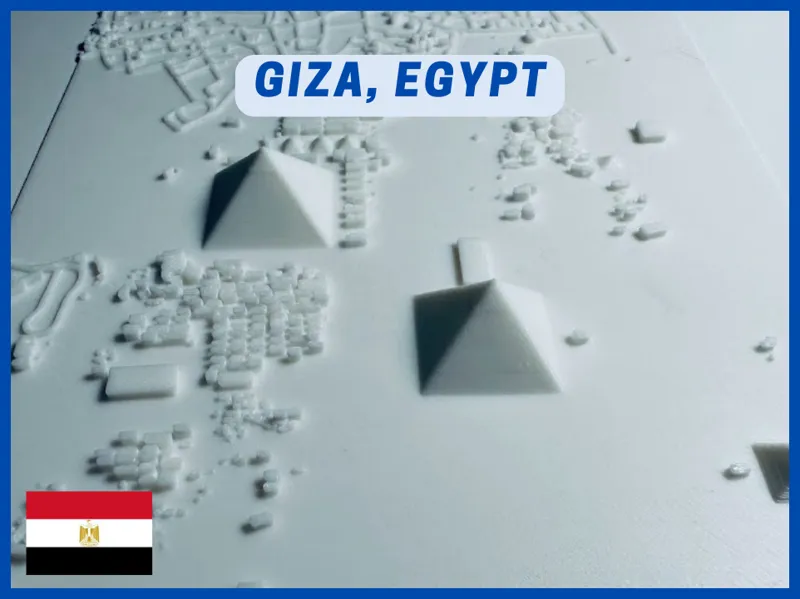 Great Pyramid of Giza - Tiny 3D City 
