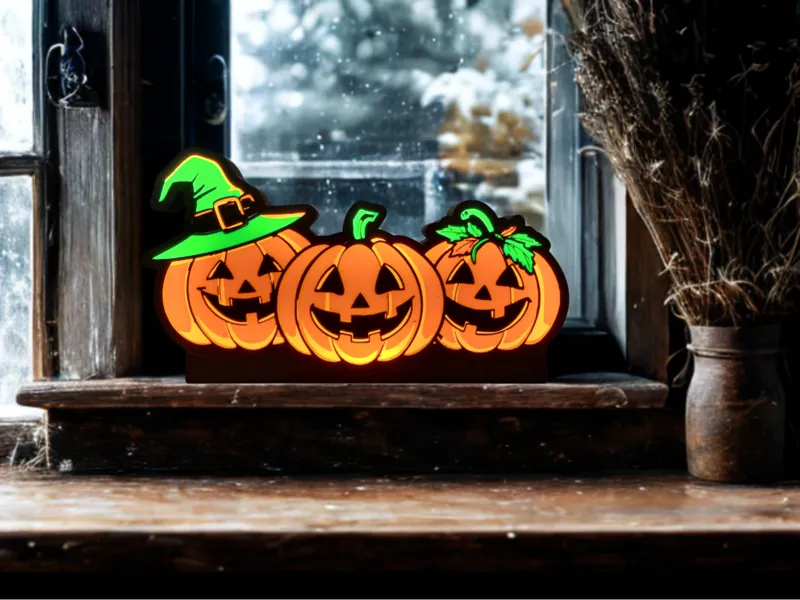 Halloween Pumpkin lightbox