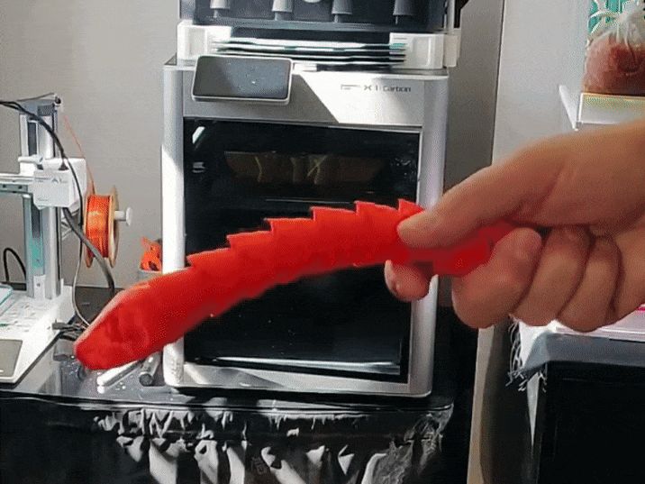 Jointed Wiggly Snake