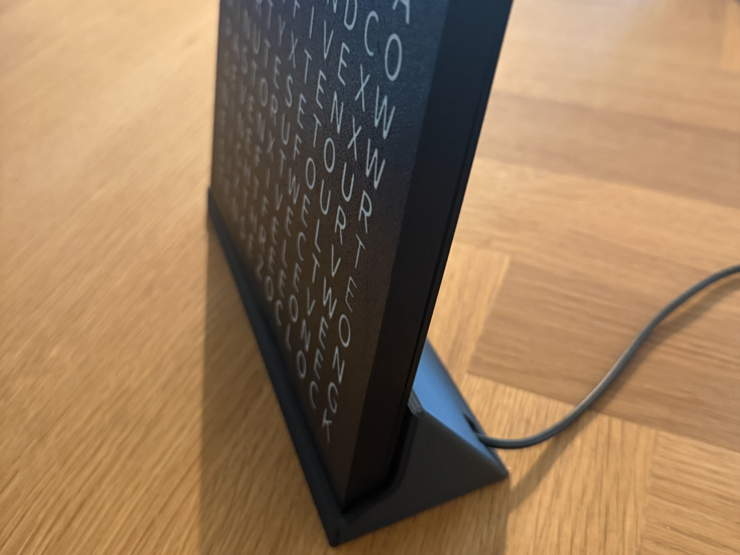 Stand for Word Clock
