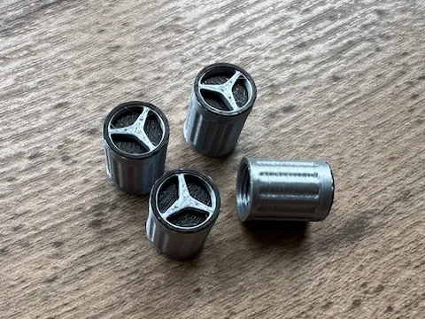 Tire Valve Cap Mercedes Benz