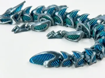 Adorno temático: Articulated Futuristic Dragon — vista de referencia 5