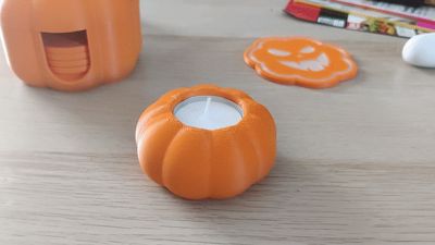 Pumpkin Tealight Holder