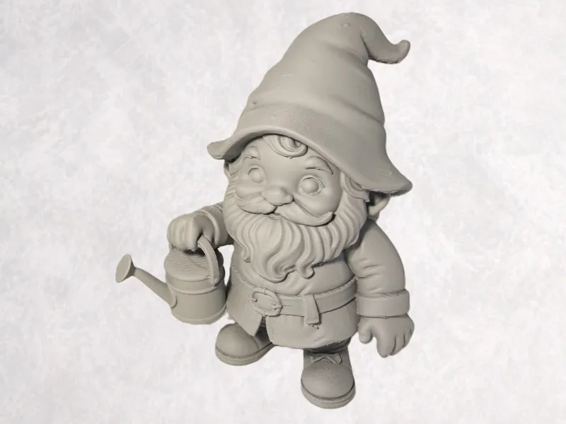 Garden Gnome w/ Watering Can