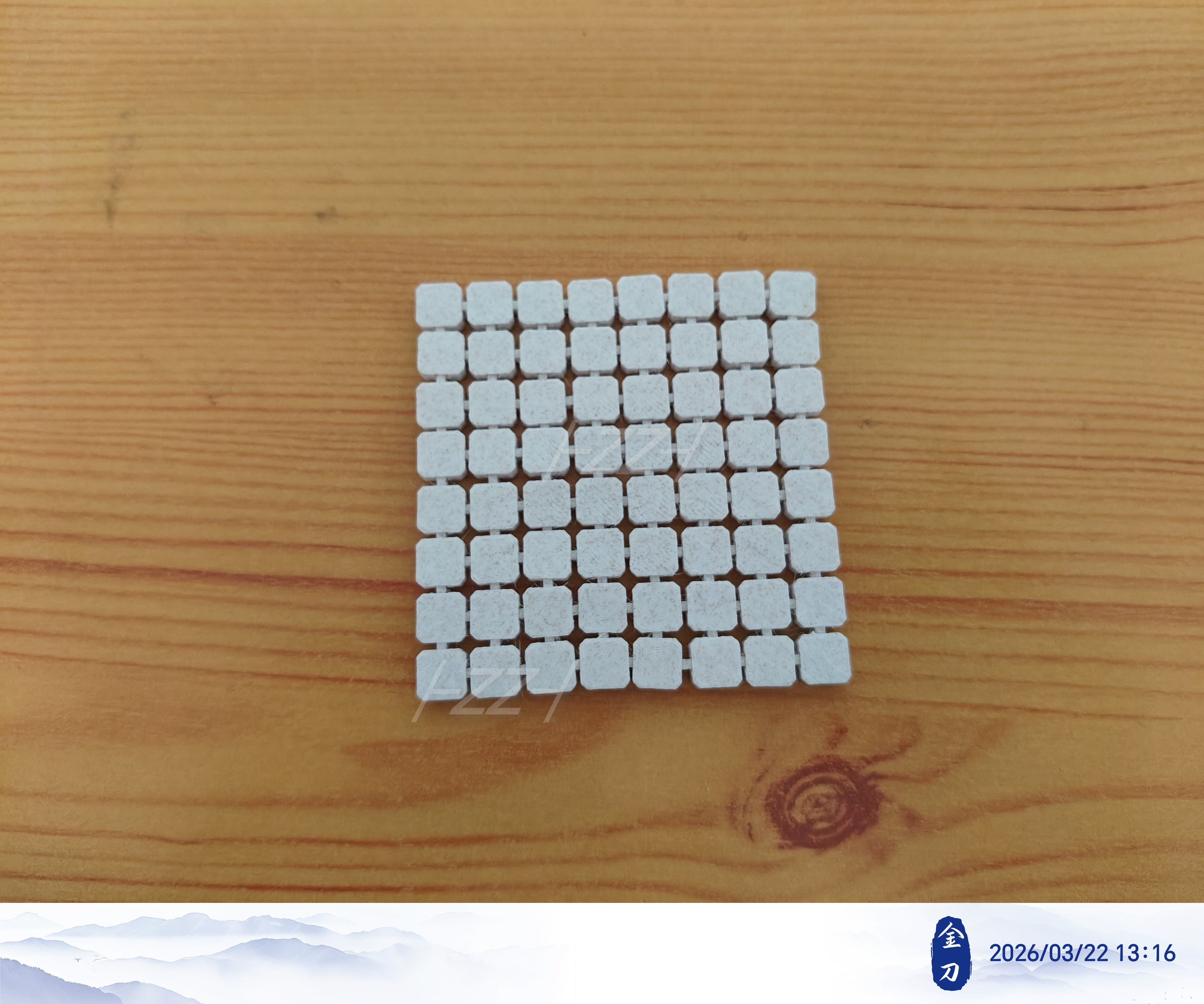 Miniatura 9 do modelo 3D 可拼装类锁子甲杯垫系列-四_2.0-2.2