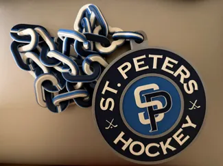 St. Peters Hockey Club Logo Necklace