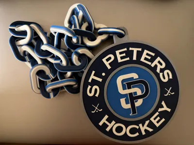 St. Peters Hockey Club Logo Necklace