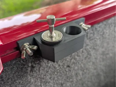 Double Boat Plug Holder Track / VERSATRACK Mounted