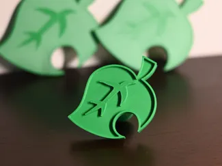 动物森友会-清凉树叶印章