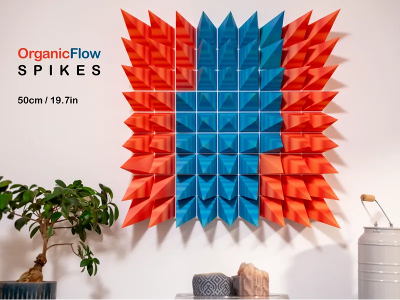 OrganicFlaw Spikes Wall Sculpture 