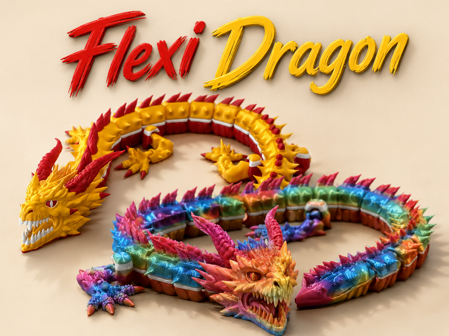 Flexi Dragon | Articulated Dragon Toy