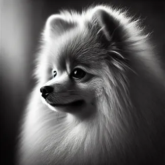 Pomeranian Dog Hueforge Decor