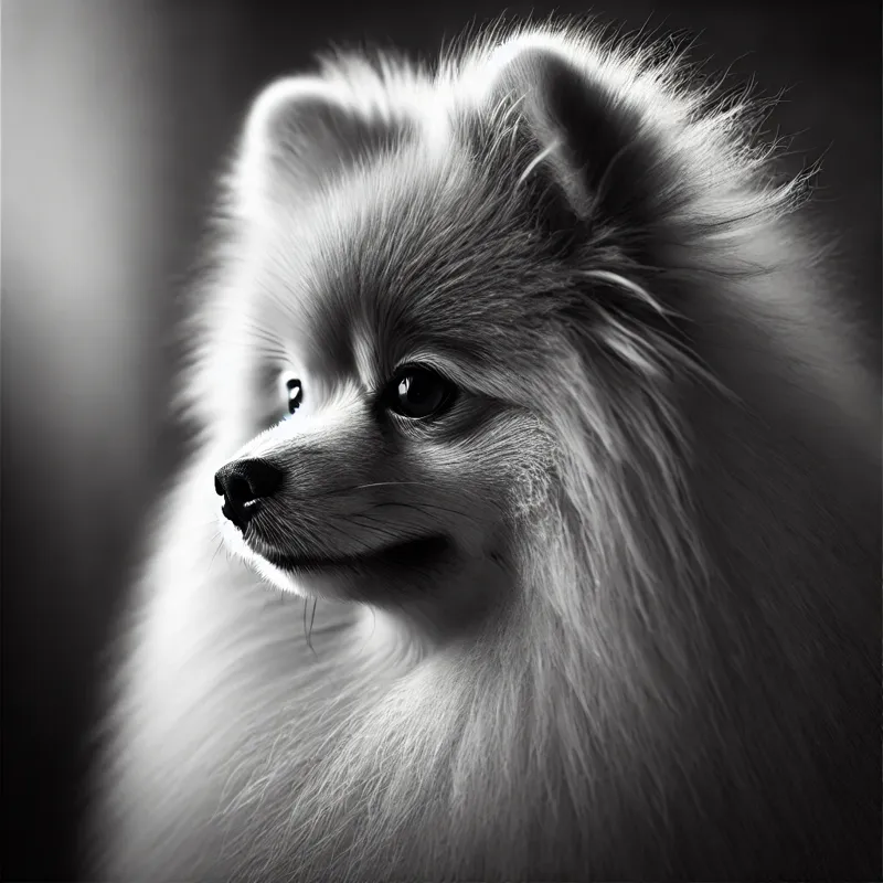 Pomeranian Dog Hueforge Decor