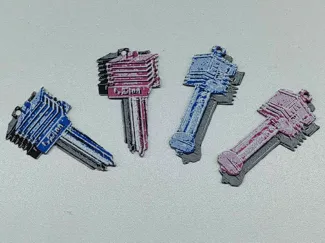 Hotend keychain 热端/喷嘴赛博朋克钥匙扣