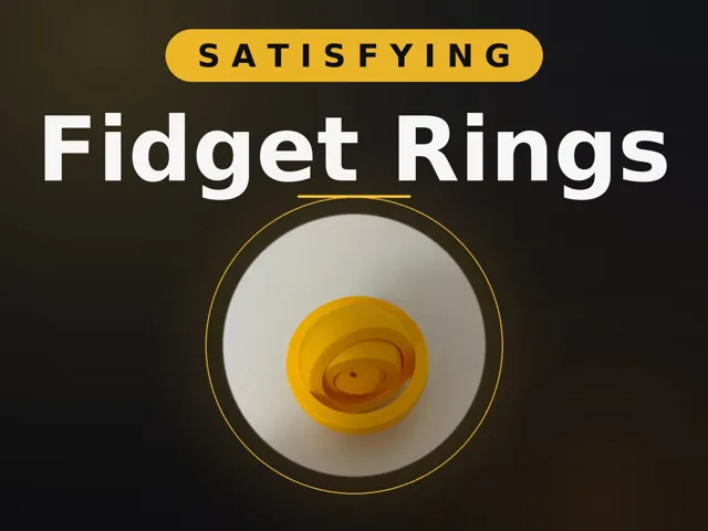 Fidget Rings (satisfying)