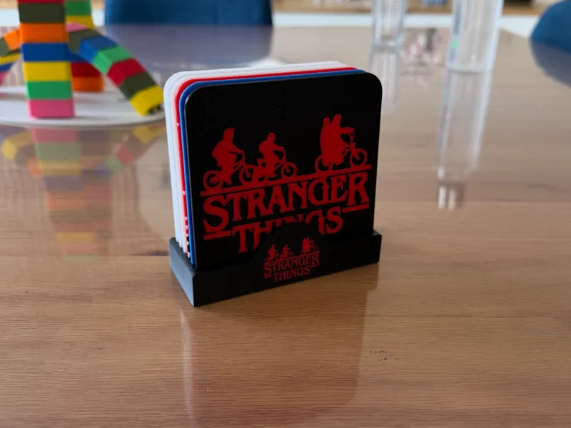 sous verre stranger things