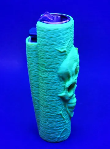 Adorno temático: Toxic Skull — Clipper Cover | ID3D — vista de referencia 4