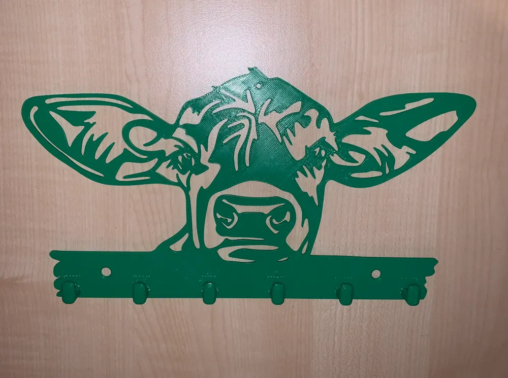 Kuh Schlüsselbrett Cow Key Holder by gare-sb - MakerWorld