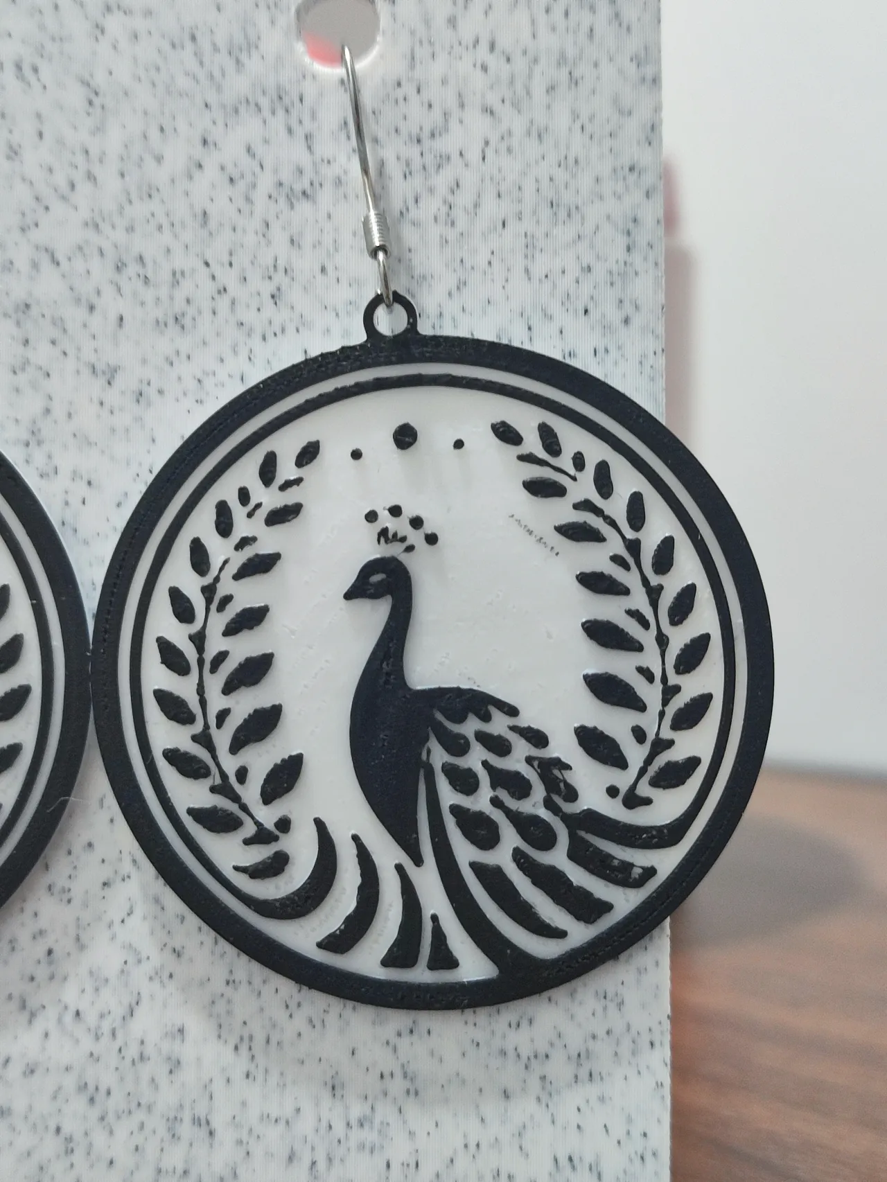 Aretes Pavo Real Imperial view 4