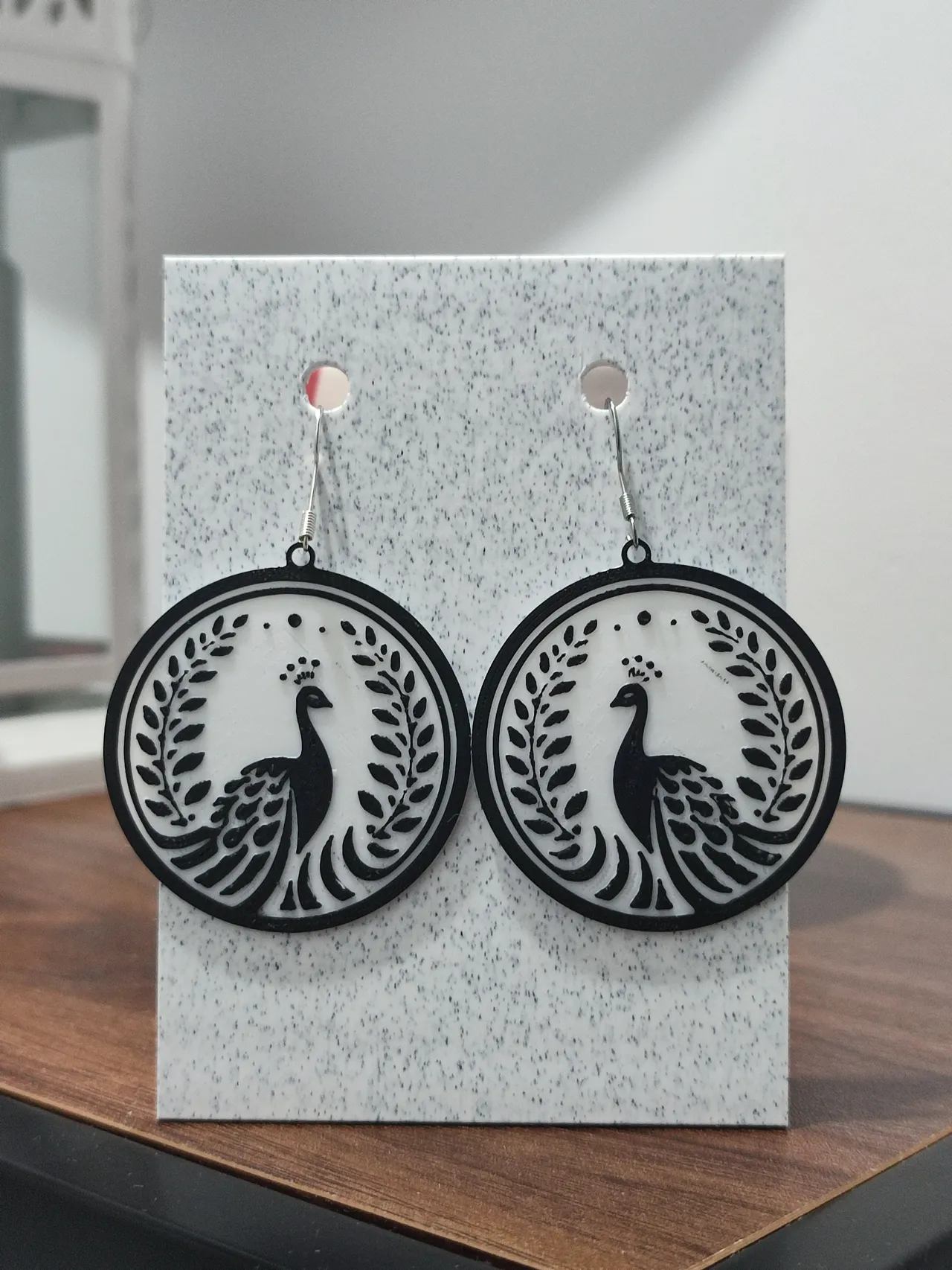 Aretes Pavo Real Imperial view 2