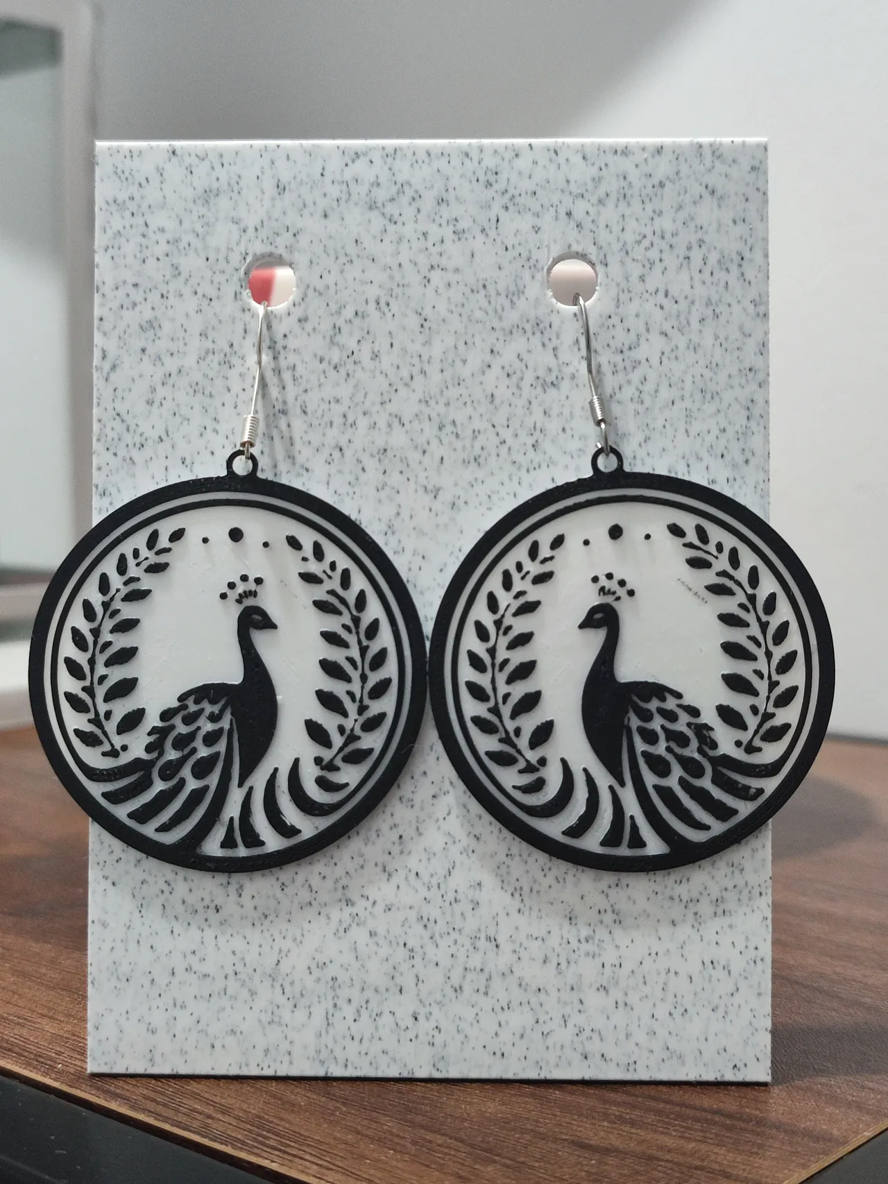 Aretes Pavo Real Imperial view 3