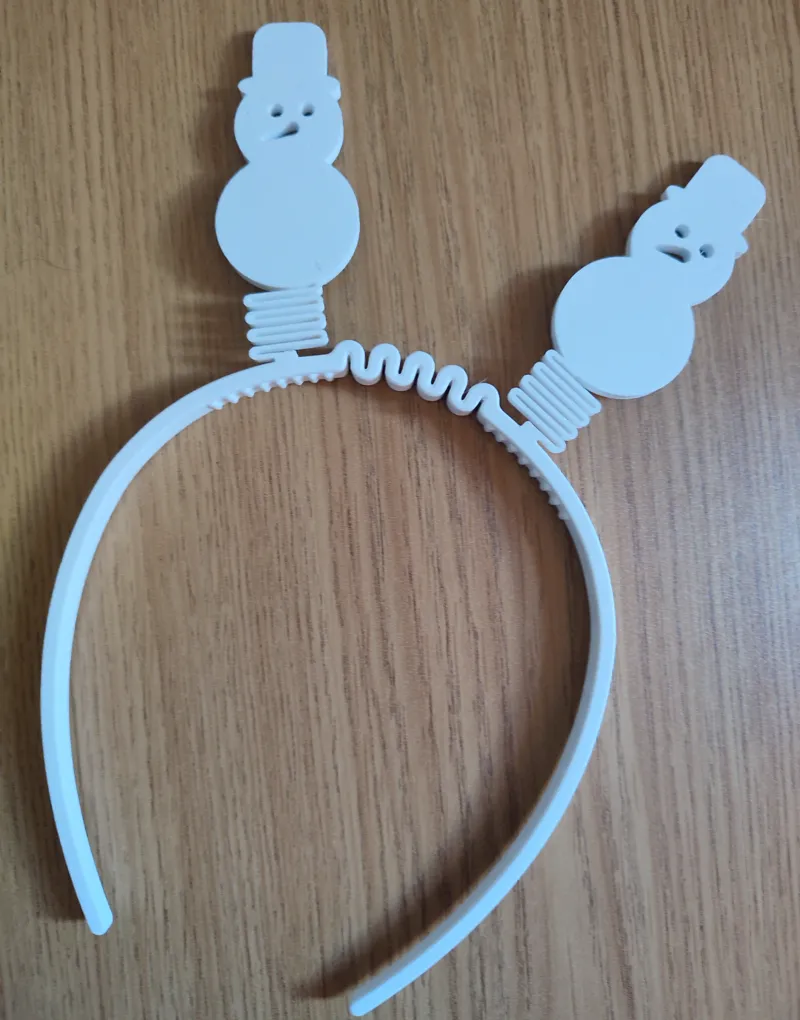 Snowmen Wobble Headband