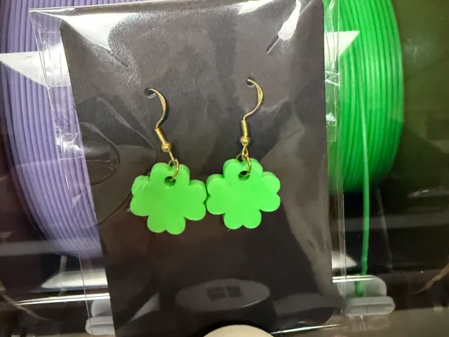 Four Leaf Clover Earrings