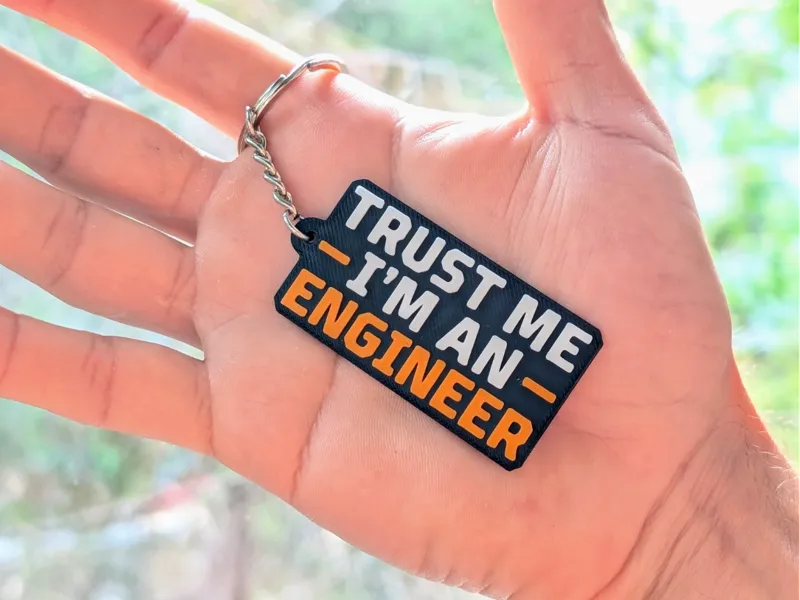 Trust Me, I'm An Engineer - Keychain