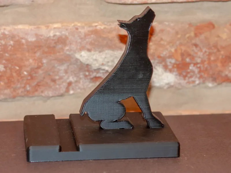 Mobile holder, dog