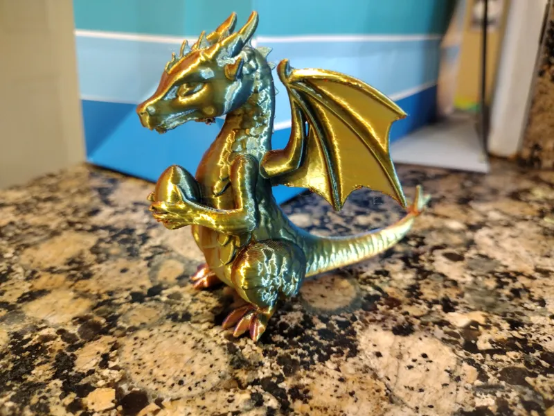 Small Dragon Mother and Child
