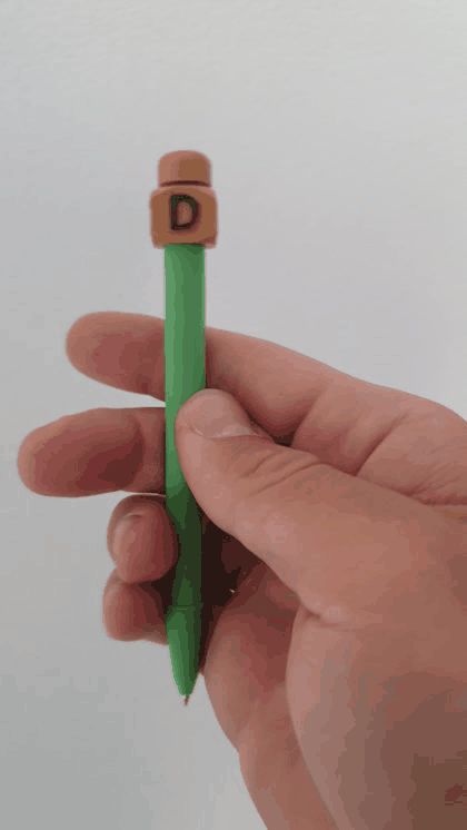 Exam roulette pen