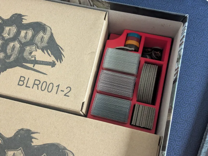 Blood rage insert (sleeved)
