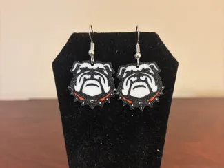 UGA Dawg Earrings