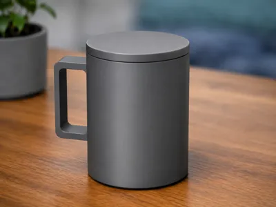 Can Holder with Lid