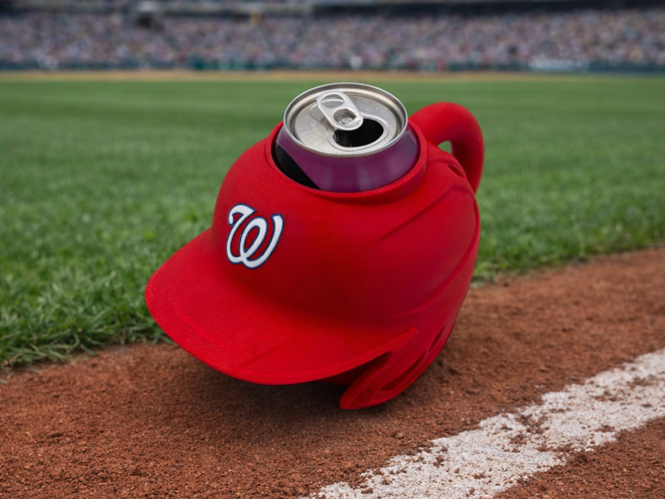Washington - Mini Baseball Helmet Can Holder