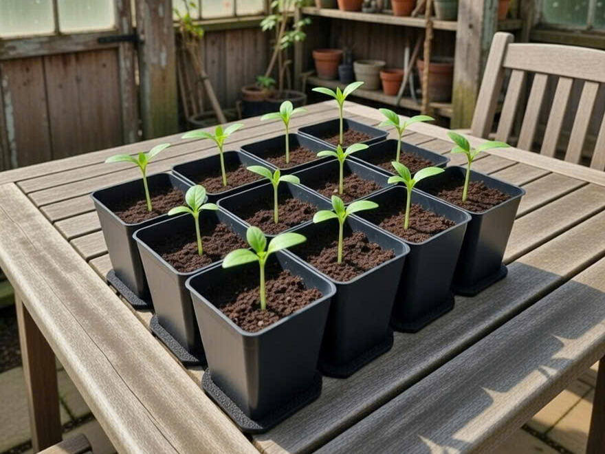 Seedling Starter Tray – 6 & 12 Pots