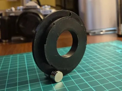 Nikon Z-mount blank male adaptor